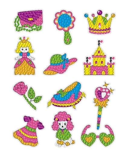 DIY children's free stick cartoon painting