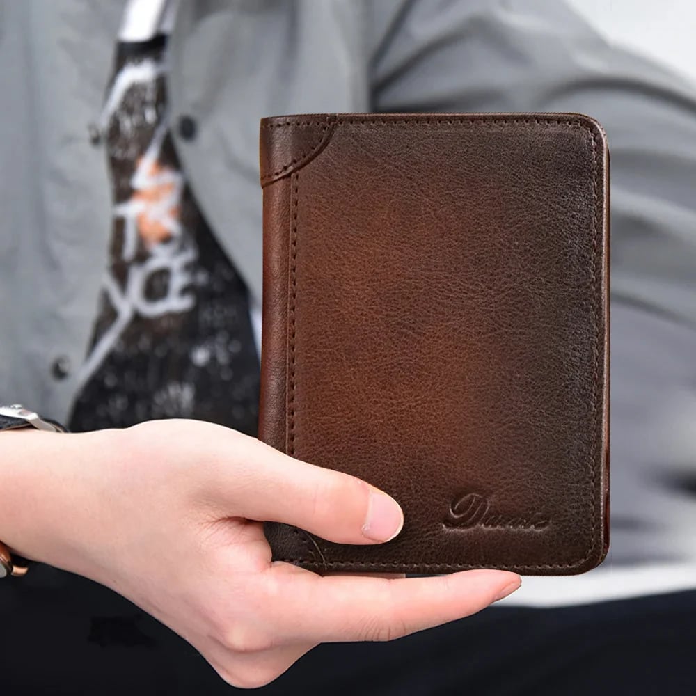 🎉 Promotion-47% OFF-🔒RFID🔒Genuine Leather Wallet for Men💰