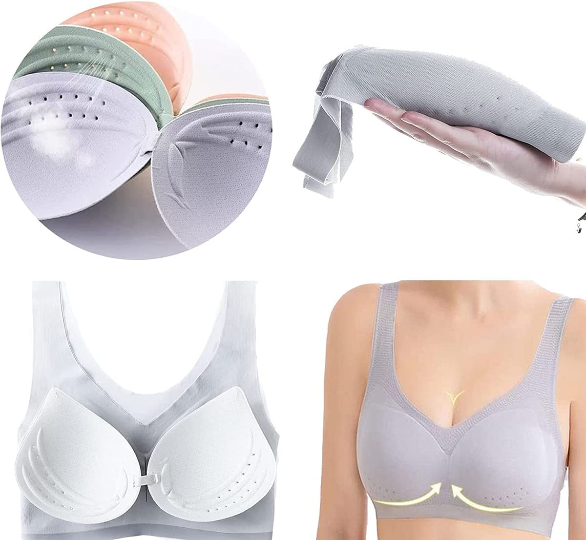 💓Mother's Day Gift 48% OFF🎁Ultra-thin Ice Silk Lifting Bra🔥🔥