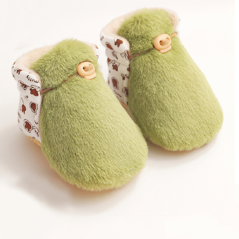 Baby Cartoon Plush Cotton Toddler Shoes