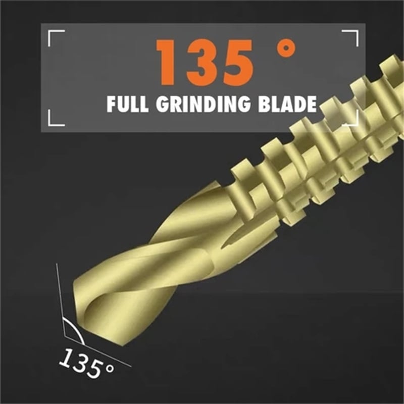 (🔥Hot Sale-47% OFF) -Twist Drill Bit Set Power Tool Accessories(6 Pcs/SET )BUY 3 SAVE 47% OFF 🔥🔥