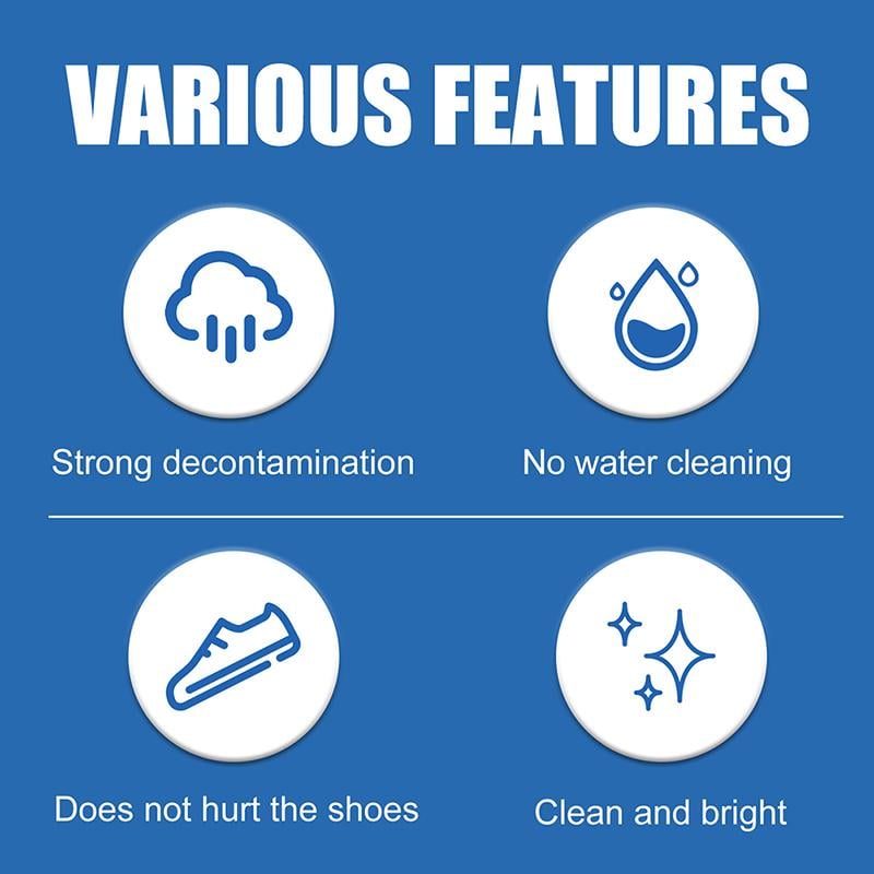 š„ BIG SALE - 48% OFFš„ Buy 1 Get 3 Free - Gochicgolden⢠Shoes Whitening Cleaner(šClearance Saleš)