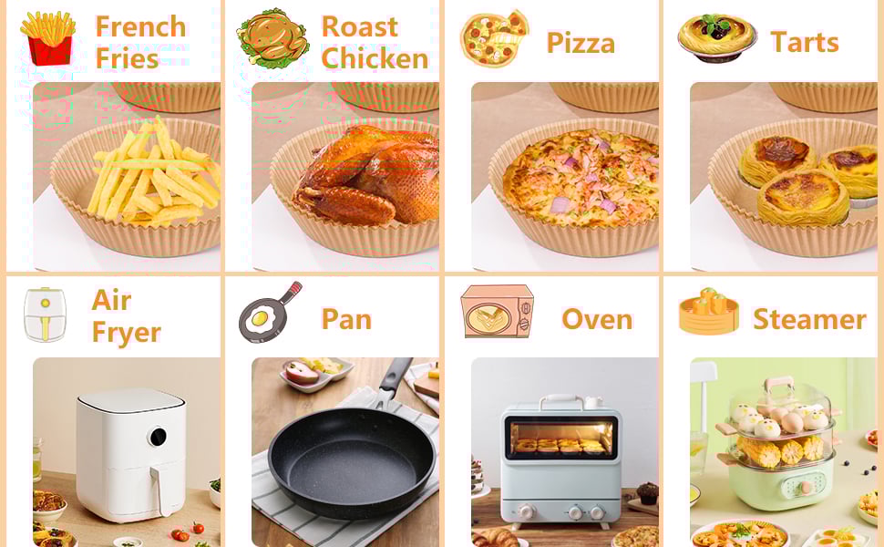 (š„ Promotion 48% OFF)š„š„Air Fryer Disposable Paper Liner