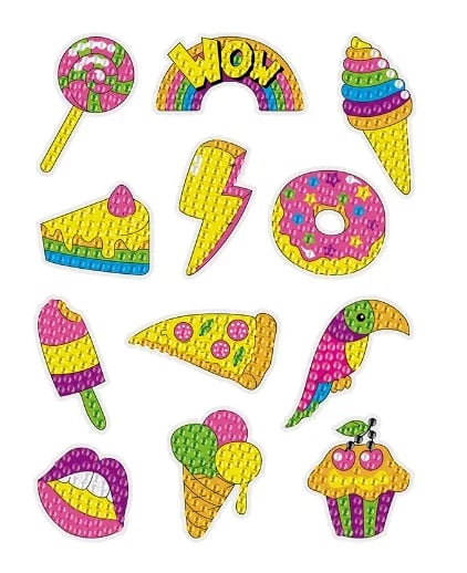 DIY children's free stick cartoon painting