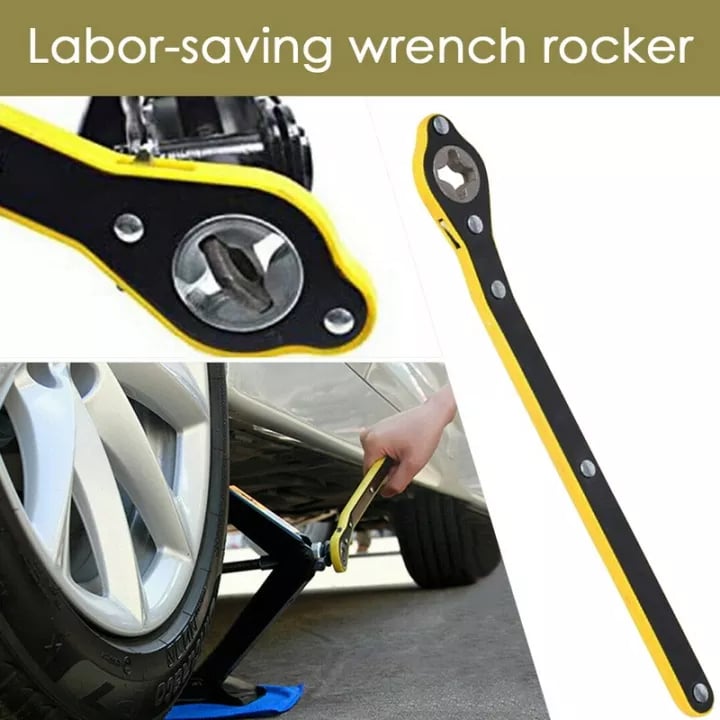 (đ„HOT SALE NOW- 49% OFFđ„) Auto Labor-saving Jack Ratchet Wrench(BUY 2 GET EXTRA 49% OFF)