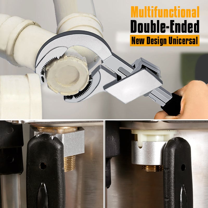 🔥 Sale 47% OFF🔥2023 New Multifunctional Adjustable Double-ended Wrench Tool