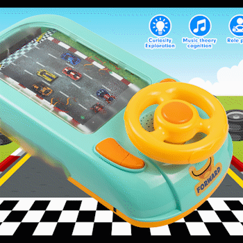 🔥BIG SALE - 48% OFF🔥🔥 Driving Steering Wheel Toy🎁