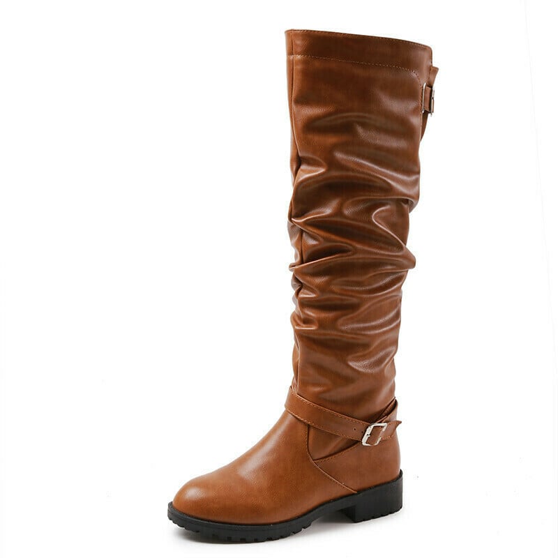 ð¥ð¥Ladies Knee Boots with adjustable buckle