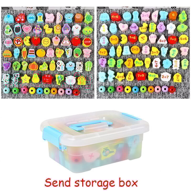 🎄 Promotion 48% OFF🎉 - Educational Lacing Beads
