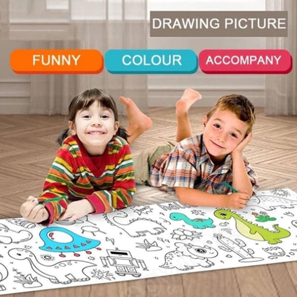 (🔥 Promotion 48% OFF)🔥🔥 Children's Drawing Roll - BUY 3 GET 48%OFF & FREE SHIPPING NOW!