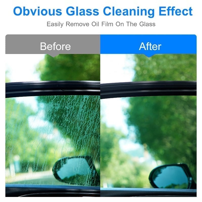 šBIG SALEš Car Glass Oil Film Cleaner ā»Safety and Long-term Protectionā»
