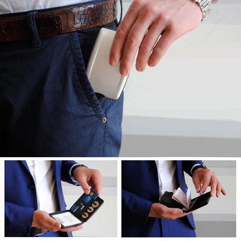 šSecure RFID Cash and Cards Wallet