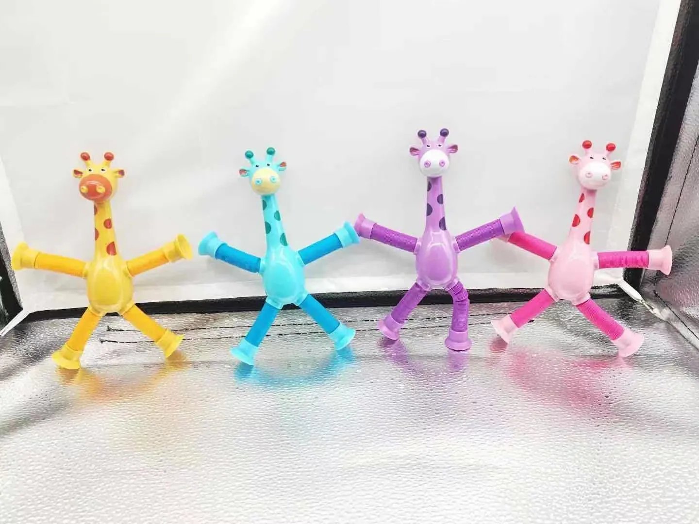 ✨Summer Toys Hot Sale 48% OFF✨- Suction Cup Pop Tube Giraffe Toys