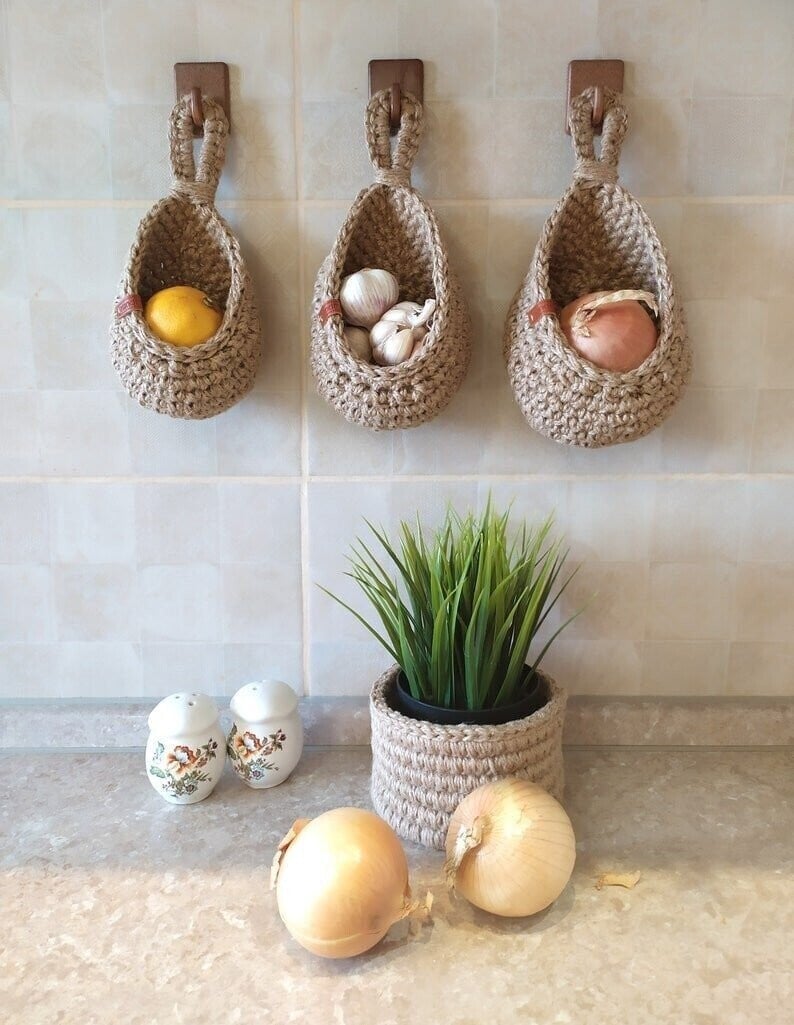🔥BIG SALE - 48% OFF🔥🔥-Hanging Wall Vegetable Fruit Baskets
