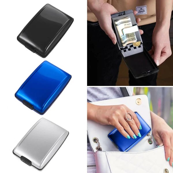 šSecure RFID Cash and Cards Wallet