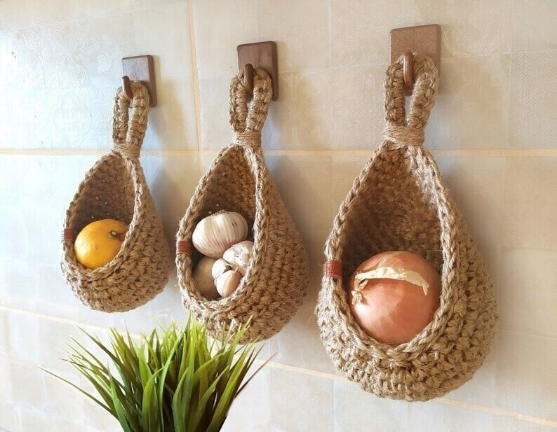 🔥BIG SALE - 48% OFF🔥🔥-Hanging Wall Vegetable Fruit Baskets