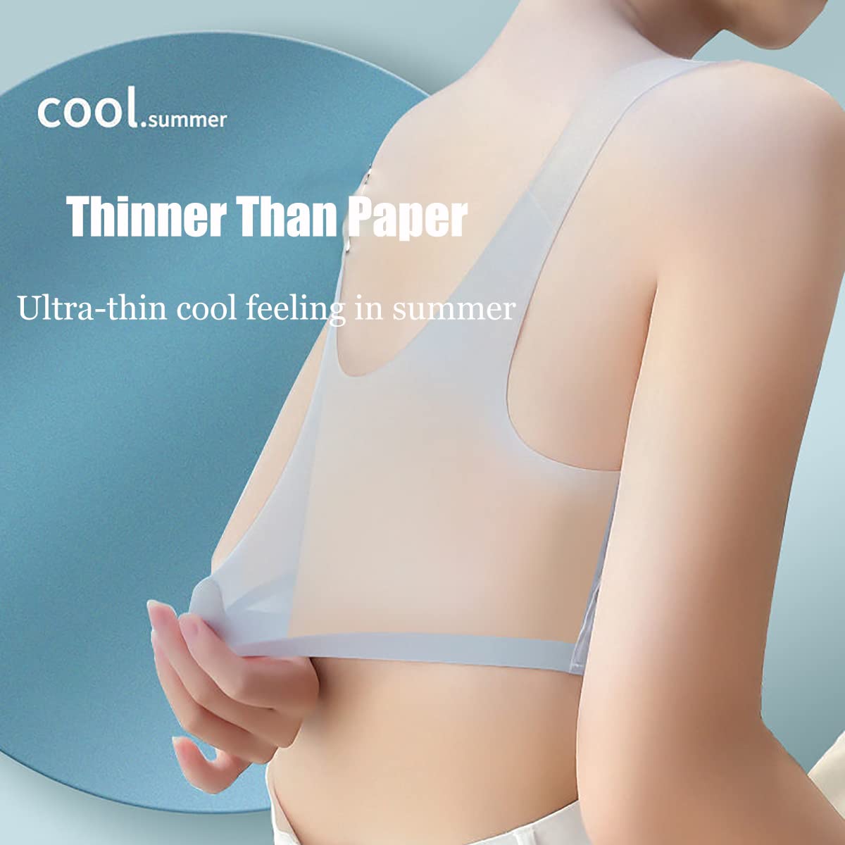 💓Mother's Day Gift 48% OFF🎁Ultra-thin Ice Silk Lifting Bra🔥🔥