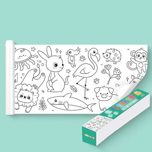 (🔥 Promotion 48% OFF)🔥🔥 Children's Drawing Roll - BUY 3 GET 48%OFF & FREE SHIPPING NOW!