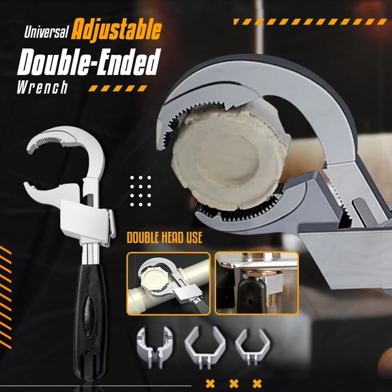 🔥 Sale 47% OFF🔥2023 New Multifunctional Adjustable Double-ended Wrench Tool