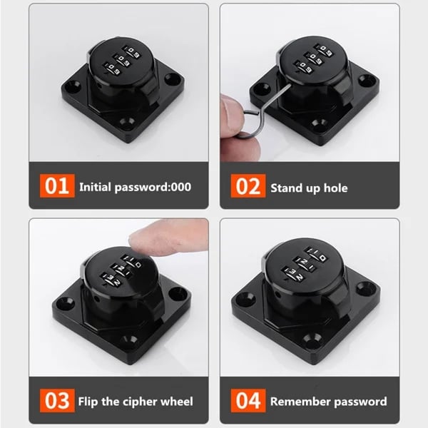 ( Promotion- SAVE 48%🎁)Anti-theft Cabinet Password Locks(🔥BUY 2 GET FREE SHIPPING NOW!)