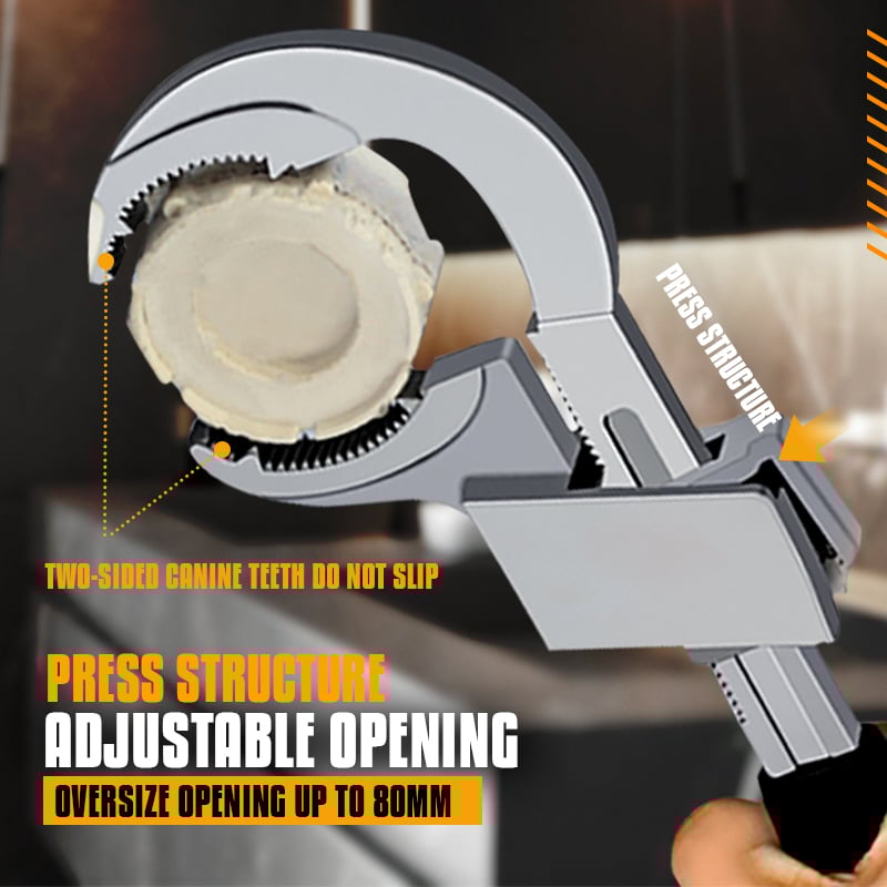 🔥 Sale 47% OFF🔥2023 New Multifunctional Adjustable Double-ended Wrench Tool