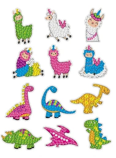 DIY children's free stick cartoon painting