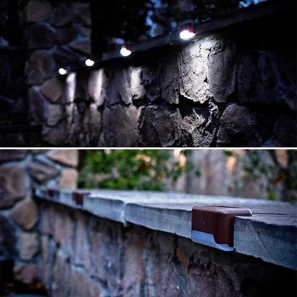 LED Solar Lamp Path Staircase Outdoor Waterproof Wall Lightš„BUY MORE SAVE MORE
