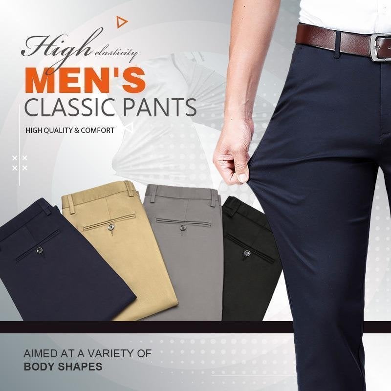 ✨ 49%OFF🔥High Stretch Men's Classic Pants