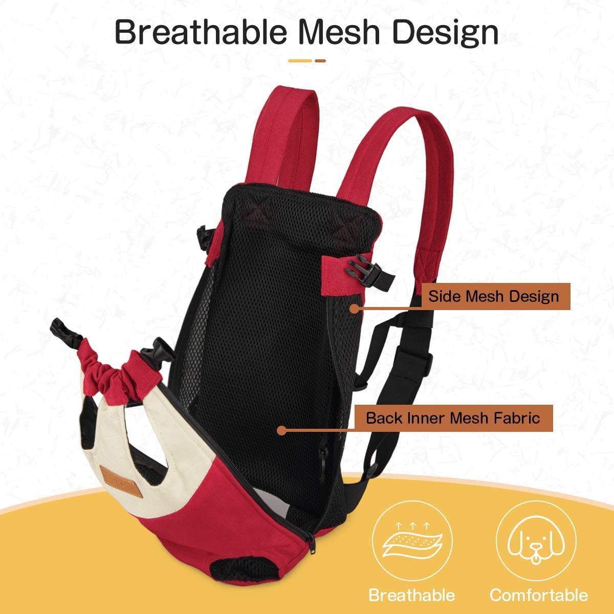 🔥BIG SALE - 45% OFF🔥🔥Pet Travel Leg-out Backpack🐶🐱