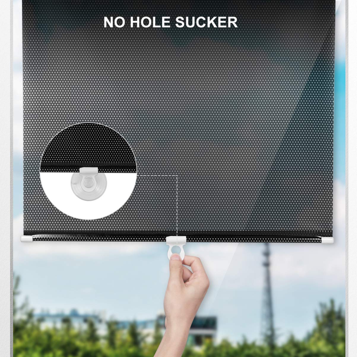 🔥  Promotion 48% OFF🔥Retractable Window Roller Sunshade For Truck/car/SUV/bedroom/kitchen/living room/office