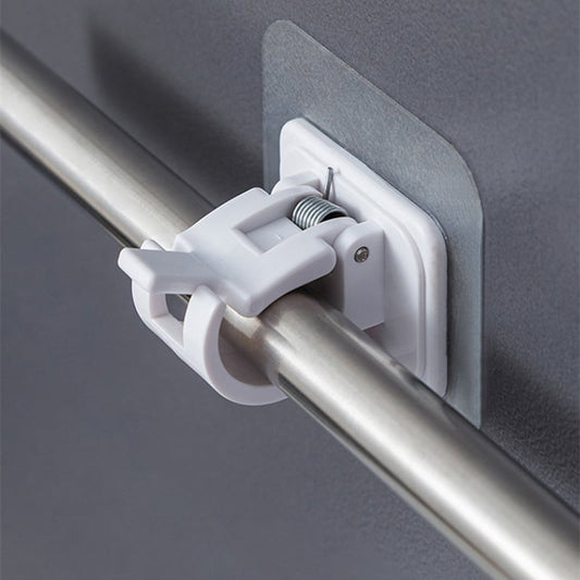 🔥 BIG SALE - 42% OFF🔥 Nail-Free Adjustable Curtain Rod Hooks(Set of 2)