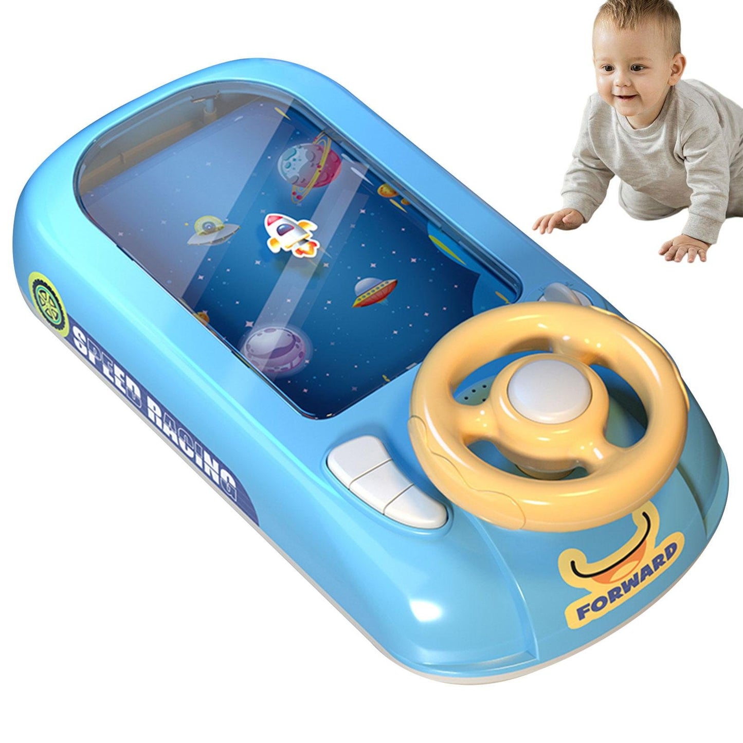 🔥BIG SALE - 48% OFF🔥🔥  Driving Steering Wheel Toy🎁
