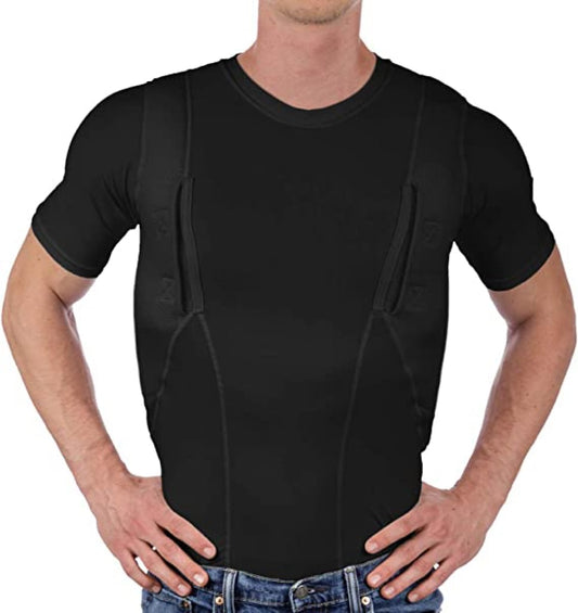 🔥   48% OFF-MEN/WOMEN'S CONCEALED LEATHER HOLSTER T-SHIRT (BUY 2 FREE SHIPPING)