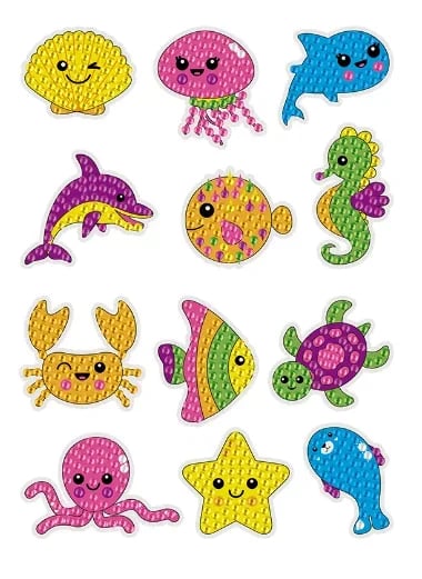 DIY children's free stick cartoon painting