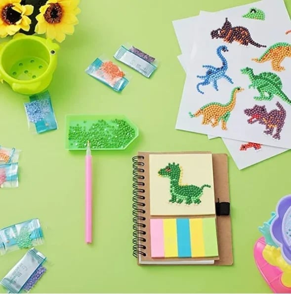 DIY children's free stick cartoon painting