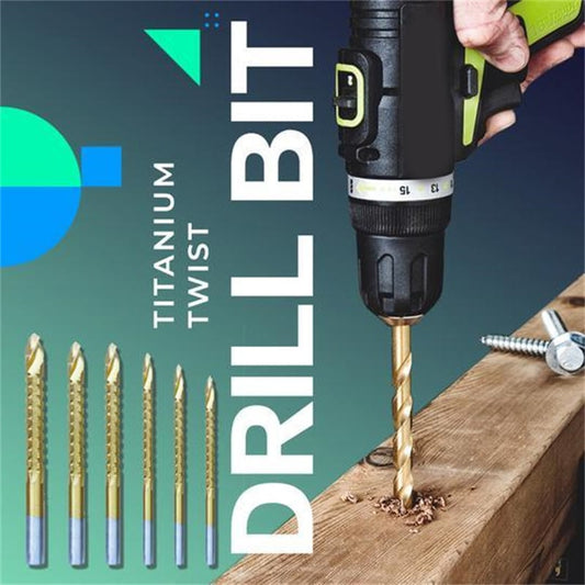 (🔥Hot Sale-47% OFF) -Twist Drill Bit Set Power Tool Accessories(6 Pcs/SET )BUY 3 SAVE 47% OFF 🔥🔥