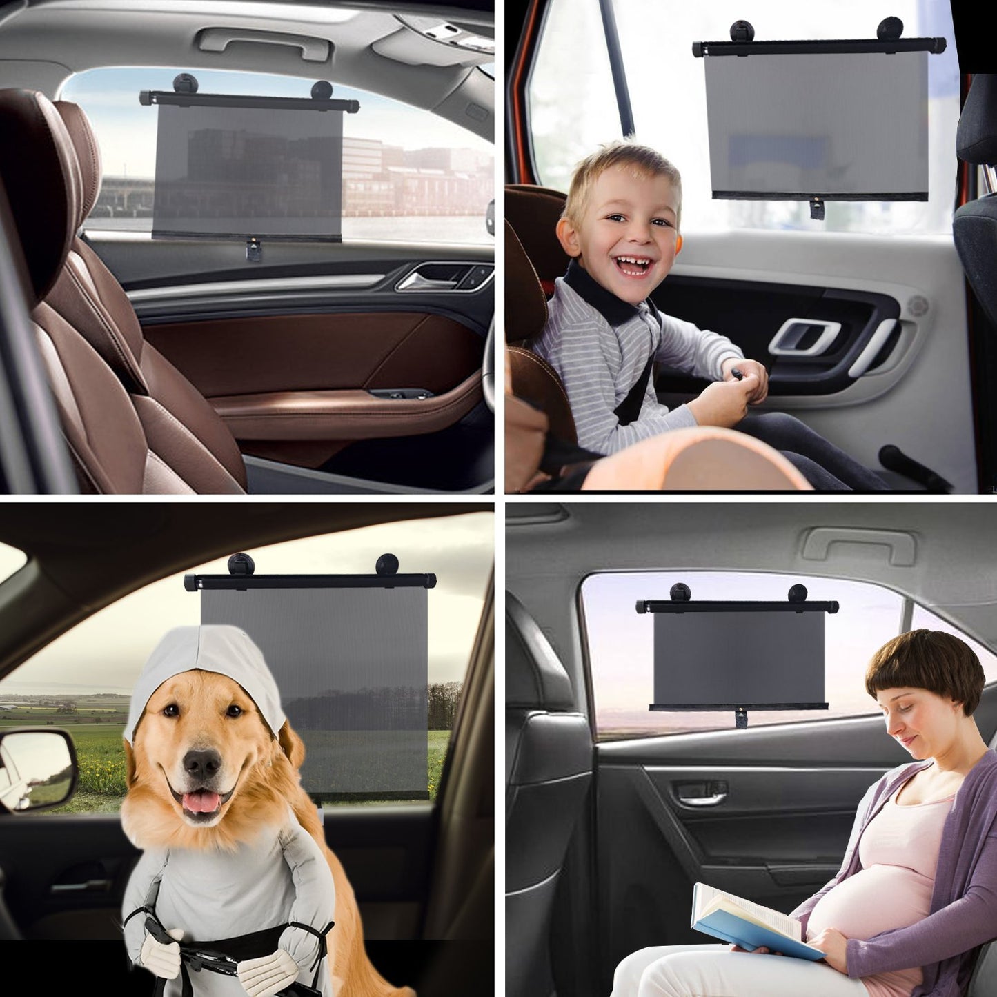 🔥  Promotion 48% OFF🔥Retractable Window Roller Sunshade For Truck/car/SUV/bedroom/kitchen/living room/office