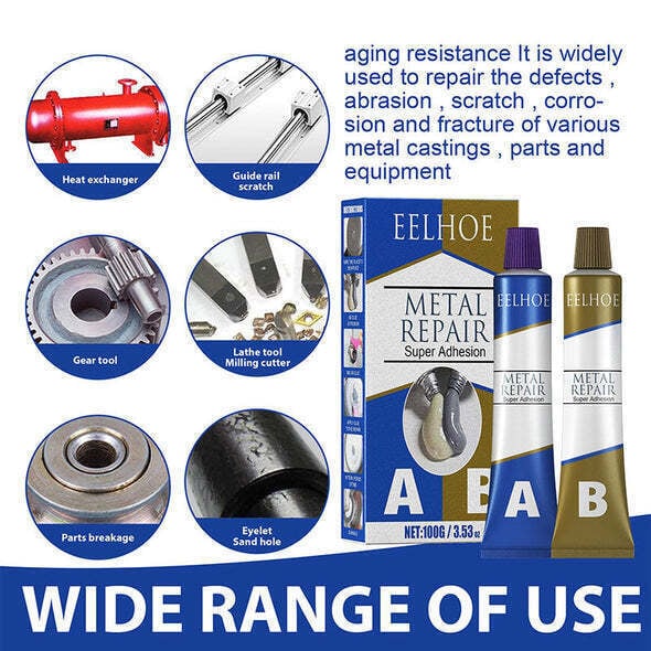 🔥 BIG SALE - 49% OFF🔥2023 New RYLAI Magic High Temperature Resistant Liquid Metal Welding Filler