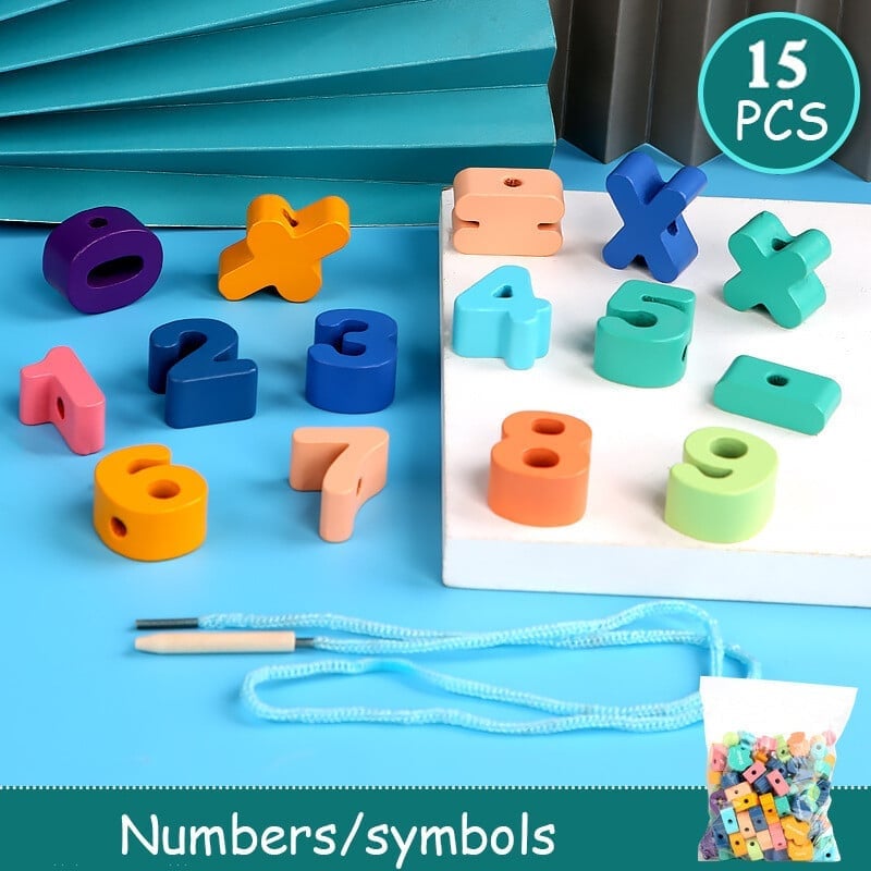🎄  Promotion 48% OFF🎉 - Educational Lacing Beads
