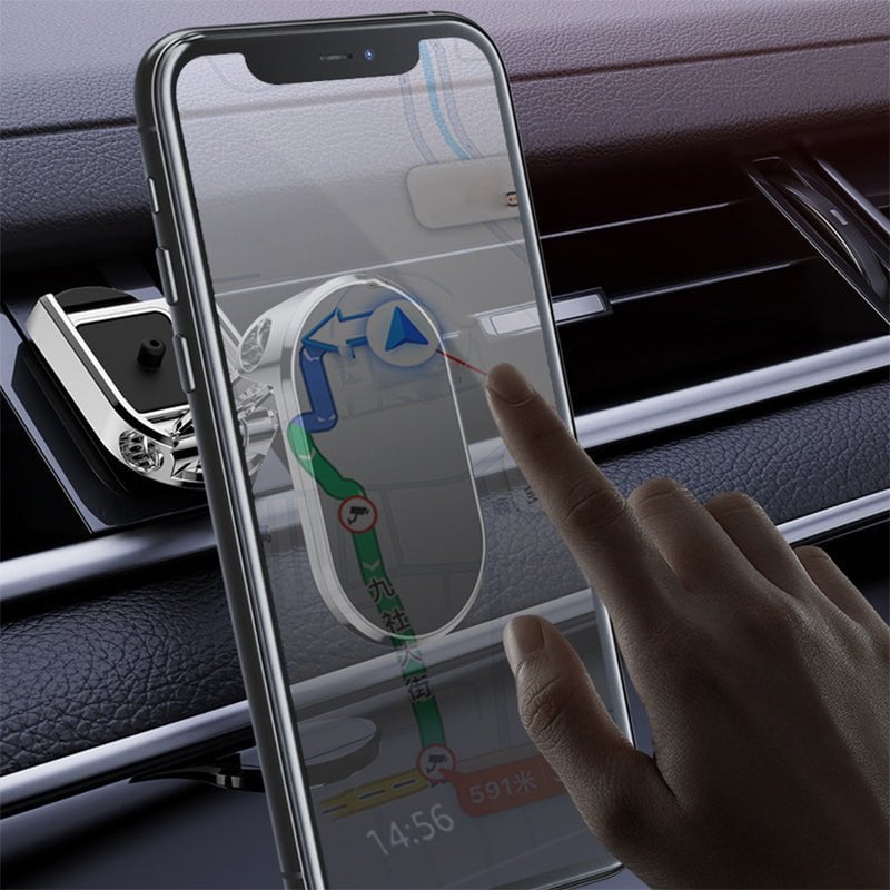 🔥2023 New Years Sale - 44% OFF🔥 Alloy Folding Magnetic Car Phone Holder