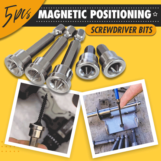 (🎅HOT SALE NOW-49% OFF) Magnetic Collar Positioning Screwdriver Bits (5PCS/SET)