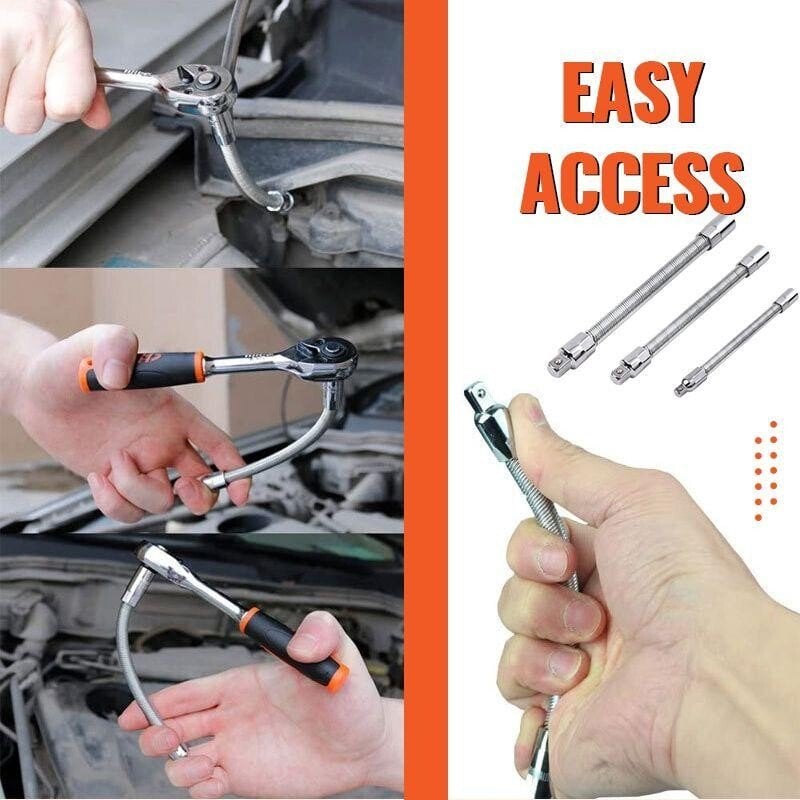 🔥 BIG SALE - 48% OFF🔥Electric Wrench Sleeve Universal Extension Rod 🔥Hot Sale🔥