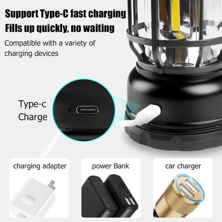 🔥2023 New Year's Promotion-Portable Retro Camping Lamp🔥🔥Buy 2 Get Extra 48% OFF
