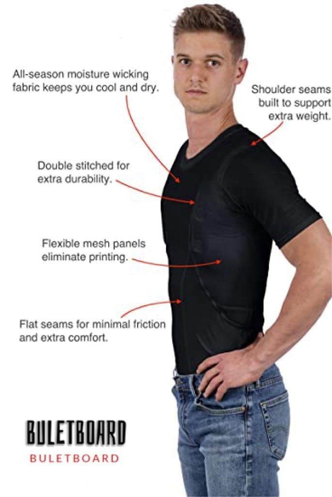 🔥   48% OFF-MEN/WOMEN'S CONCEALED LEATHER HOLSTER T-SHIRT (BUY 2 FREE SHIPPING)