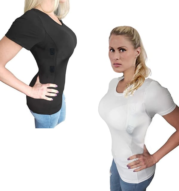 🔥   48% OFF-MEN/WOMEN'S CONCEALED LEATHER HOLSTER T-SHIRT (BUY 2 FREE SHIPPING)