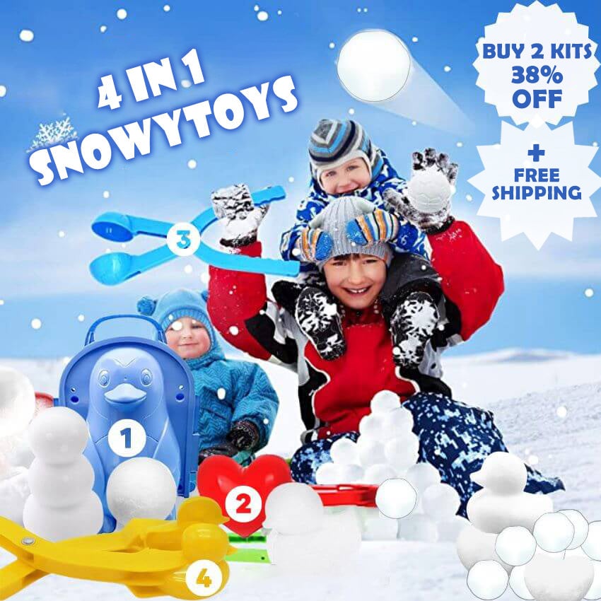 🔥BIG SALE - 39% OFF🔥🔥❄4 IN 1 SNOWYTOYS❄
