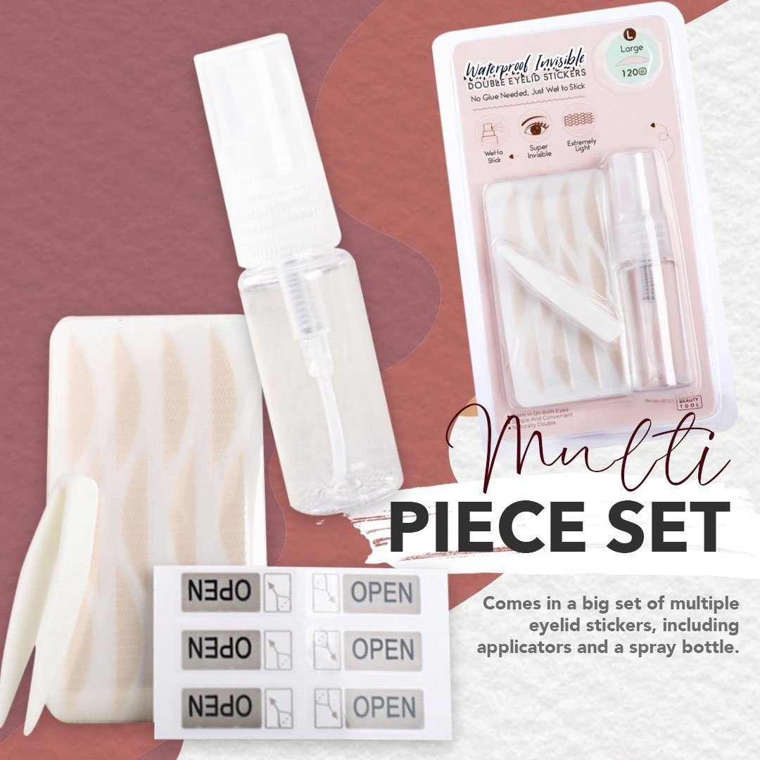 🏆HOT SALE-49%OFF🔥New Glue-Free Ultra Natural Invisible Double Eyelid Sticker