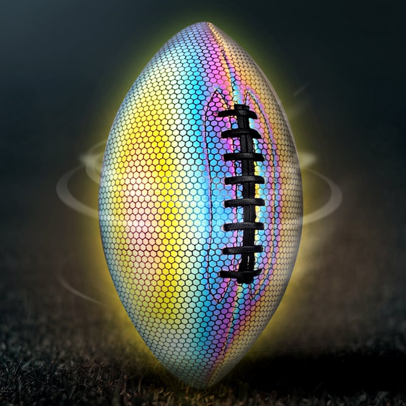 🔥BIG SALE - 45% OFF🔥Holographic Reflective Glowing Rugby Football and Basketball