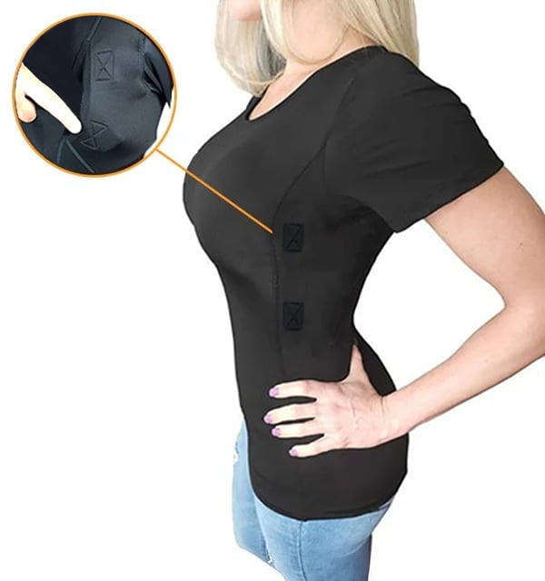 🔥   48% OFF-MEN/WOMEN'S CONCEALED LEATHER HOLSTER T-SHIRT (BUY 2 FREE SHIPPING)