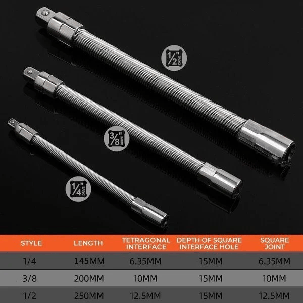 🔥 BIG SALE - 48% OFF🔥Electric Wrench Sleeve Universal Extension Rod 🔥Hot Sale🔥